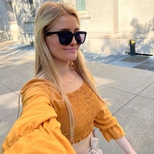 Brazilian top cotton blouse, beautiful & classic ⭐️